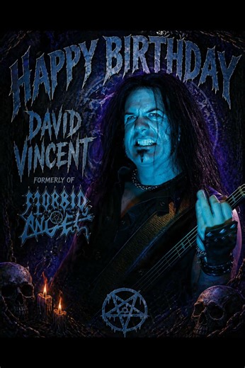 Happy Birthday David Vincent Formerly of Morbid Angel