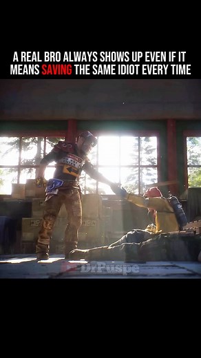 When Bro Loses To The Tutorial NPC 💀 #gaming #playstation #meme #edit #drpuspe | DrPuspe