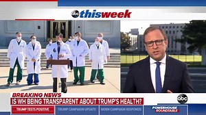 12K views · 211 reactions | ABC News' Jonathan Karl on President Trump’s condition after COVID-19 diagnosis: “It was frankly maddening to see the medical team refuse to answer so many questions and to be spinning as if this was just another political briefing. Dr. Conley refused to answer basic questions.” abcn.ws/2GhYiJI | This Week | Facebook