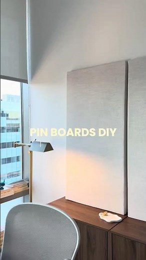 PIN BOARDS DIY | OFFICE DIY | OFFICE DECOR #pinboard #diycrafts #officedecor