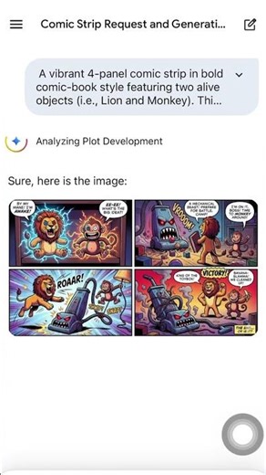 This Google Gemini Trick Turns ANY 2 Words Into a Comic Strip!