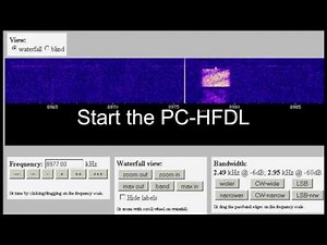 Aircraft HFDL monitoring with PC-HFDL and DX Atlas