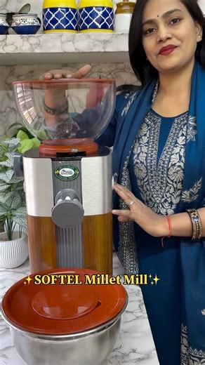 Mamta verma | Ab aap ghar par hi fresh or Pure atta bana sakte hai😍 . . ✅ Grinds up to 10 kg/hour ✅ Stone based Grinding - No Maintenance ✅ Make it Fine... | Instagram