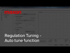 EPOS Studio: Regulation Tuning - Auto tune function