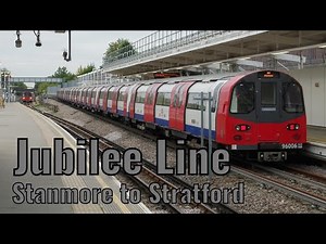 Jubilee line (Stanmore to Stratford) - DRIVERS EYE VIEW