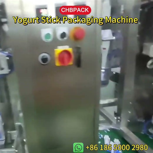 Yogurt Stick Sachet Packing Machine #machine