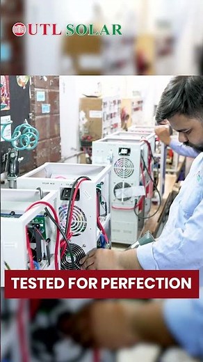 Top-quality inverters, rigorously tested at Parwanoo. UTL SOLAR – building products and trust.