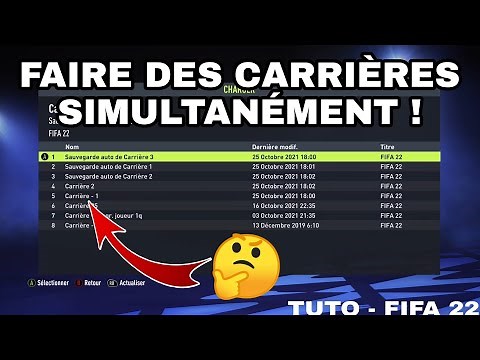[ TUTO ] Comment Faire Plusieurs Carrières sur Fifa 22 ? 🤔