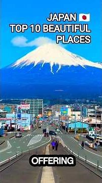 Japan's Hidden Paradise 🇯🇵 | Top 10 Places You Must See! #shorts