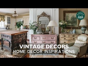 50+ Vintage Home Decors | Vintage Decorating Ideas and Inspirations #vintagestyle