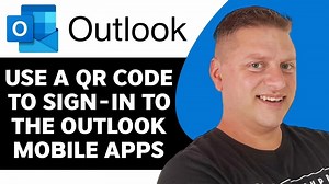 How to Use QR Code to Sign in to the Outlook | Microsoft Outlook Tutorial 2025