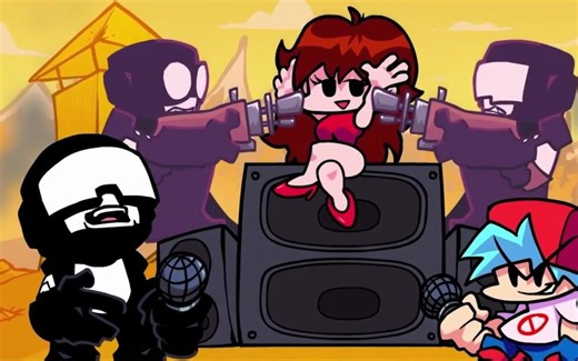 WEEK 7 - Friday Night Funkin Stress Tankman and Pico Cutscene | 星期五之夜第7周