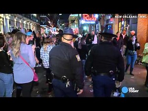 Mardi Gras crowds, police pack New Orleans streets