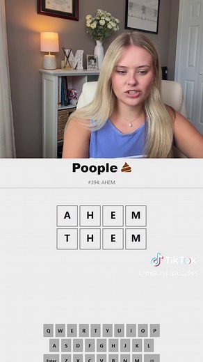 Didn’t expect that! September 12, 2026 Poople #poople #wordgame #dailygame #wordle #wordletok
