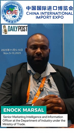 Speaking to the Vanuatu Daily Post during the opening of the 8th China International Import Expo (CIIE) in Shanghai yesterday, Enock Marsal from the Department of Industry highlighted both the opportunities and challenges for Vanuatu’s locally made products as the country seeks to reach a broader international audience. More to come 🗞 | Vanuatu Daily Post