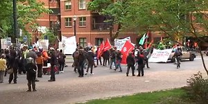 Cleanup efforts underway after protests at Portland State University library, nearby businesses