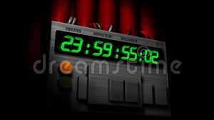 Bomb Clock, 24 Hours To Go! Stock Footage - Video of bomb, minute: 43641262