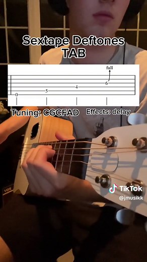 Deftones Sextape Guitar Tutorial: Chords, Tabs, and More!