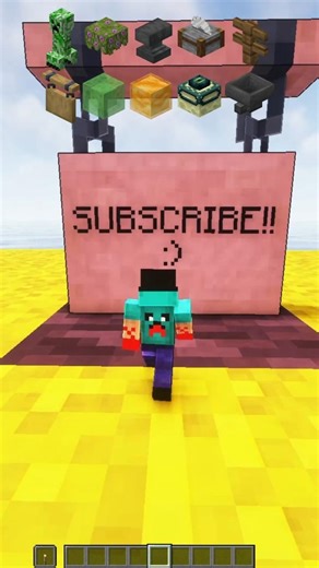 Minecraft different obstacles escape #shorts​ #minecraft​