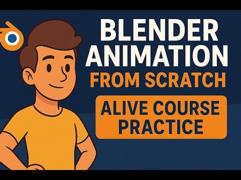 Blender Animation from Scratch | Alive Course Practice #learninganimation #3danimation