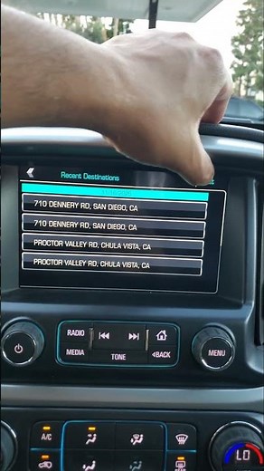 How to clear reset the GPS Navigation Data in your Buick Cadillac Chevrolet GMC Vehicle Easy DIY