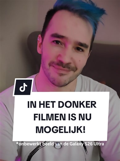 Publiciteit - Oké serieus, het was zò donker in deze kamer! @Samsung Belgium #GalaxyUnpacked #SamsungGalaxyS26Ultra