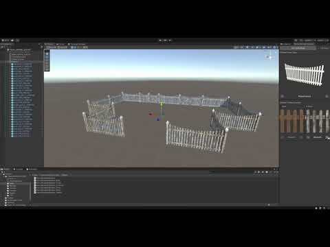 Fence Modular System - WIP (Unity Asset)