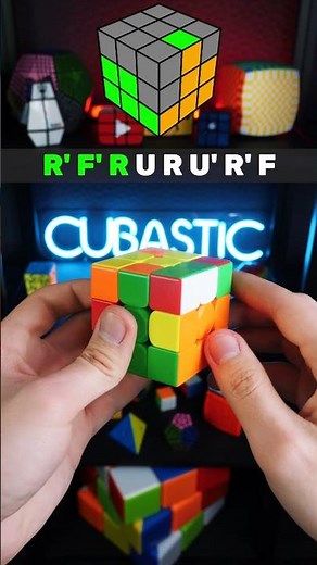 Rubik's cube CFOP F2L Learn | Part 25 #rubikscube #speedsolving #f2l #shorts
