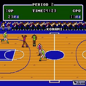150K views · 2.2K reactions | Double Dribble (NES) Double Dribble is an arcade basketball video game developed and released by Konami in 1986. It was the second basketball arcade video game by Konami, following Super Basketball. #videogames #NBALive #nintendo #arcade #gaming | Retro-Entertainment TV | Facebook