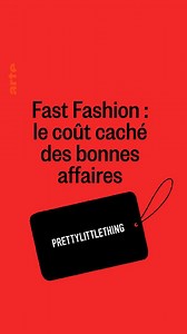 650K views · 3.5K shares | Pour que vous puissiez acheter un t-shirt à 5 euros, il faut que la personne qui le confectionne soit payée moins cher que ça ⤵ so.arte/FastFashion | ARTE | Facebook