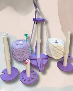 Multi Yarn Spinner System – Untwists Your Yarn! Cakes or Skeins | Yarn Holder for Crochet, Knitting & Color Work - Etsy