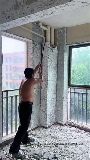 This Is How NOT to Demolish a Wall | DIY Danger