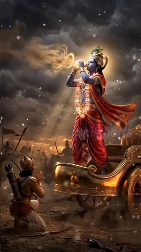 Krishna shows you how to stop struggling 💙 #krishna #motivation #spirituality
