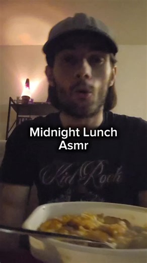 Eating Lunch at Midnight #asmr #lunchasmr #midnightsnack #eastingasmr #asmrvideo