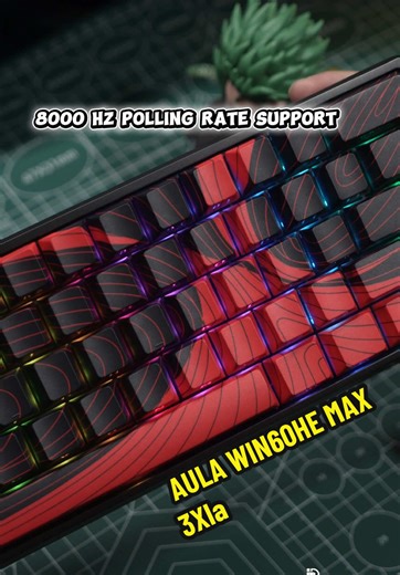 AULA WIN60HE Max - Special Magnetic keyboard Only 3X$ 🔥🔥🔥 Boost your game performance into the next level 😎😎😎 #keyboard #magnetickeyboard #win60 #fyp