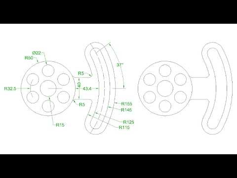 AutoCAD 2D Drawing Tutorial for Beginners - 34 | Step-by-Step Practice | Bottle | Water Bottle