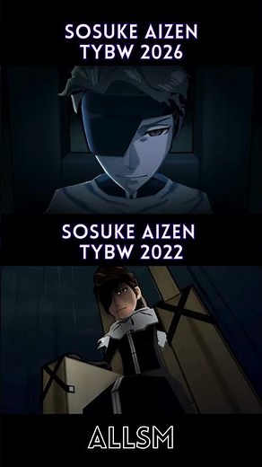 AIZEN TYBW HADO 90 2026 vs 2022 #aizen #tybw #bleach