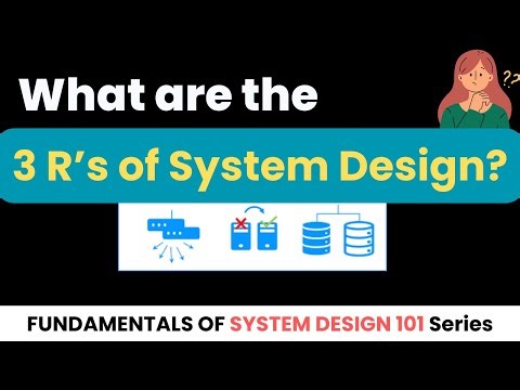 MUST-KNOW 3 R's of System Design 101 Series | Redundancy, Reliability, Replication