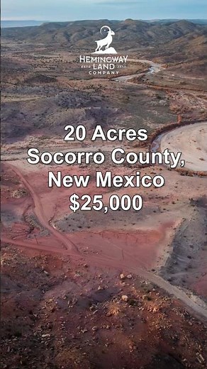 New Mexico Land For Sale | 20 Acres Backing To Government Land With Power Available