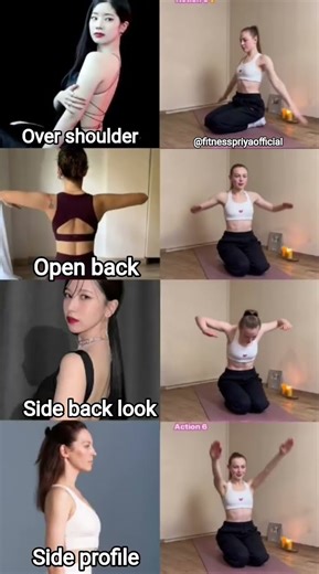 4 Powerful Back & Side Postures | Body Alignment Look