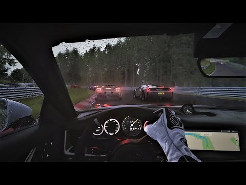 Assetto Corsa REALISTIC Graphics - PURE weather Rain FX - Assetto Corsa Gameplay