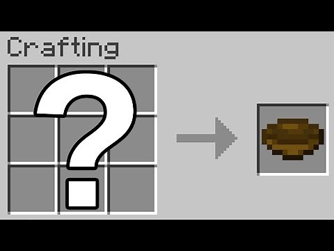 How To Make A Bowl In Minecraft
