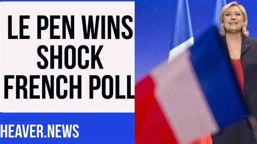 Shock French poll shows Le Pen crushing Macron
