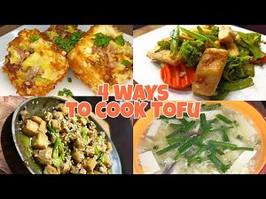 4 Ways to Cook Tofu| How to Cook Tofu in 4 ways| BelleAnne's Kitchen