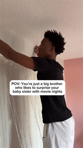 Heartwarming Big Brother Surprises Little Sister