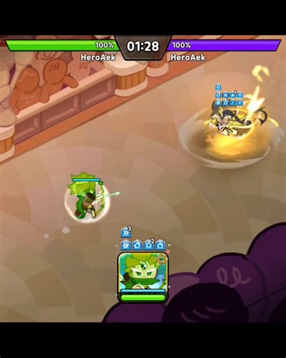 Wind Archer Cookie Crystal Jam Vs Stormbringer Cookie Crystal Jam 💀 #cookierunkingdom #cookierun