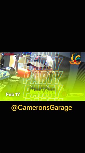 Get Ready for Our Epic Fat Tuesday Mardi Gras Party Tomorrow! #MardiGras #Feb17 #Tuesday #CameronsGarage | Cypress Point Resort