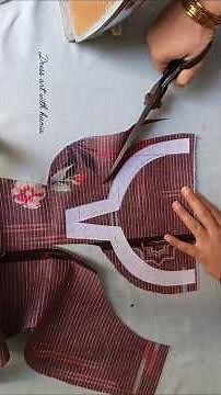 how to use boder on neck design#buetique style neck design with boder patti
