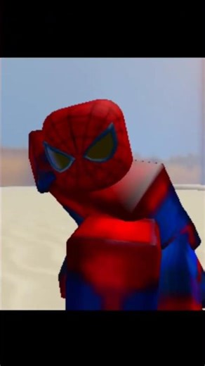 playing as Spider-Man #roblox #battlegrounds