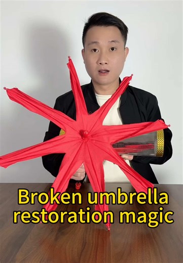 Broken Umbrella Restoration Magic Tutorial